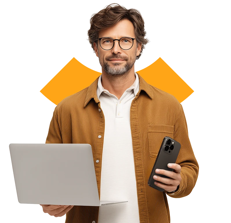 Trader analyzing financial markets